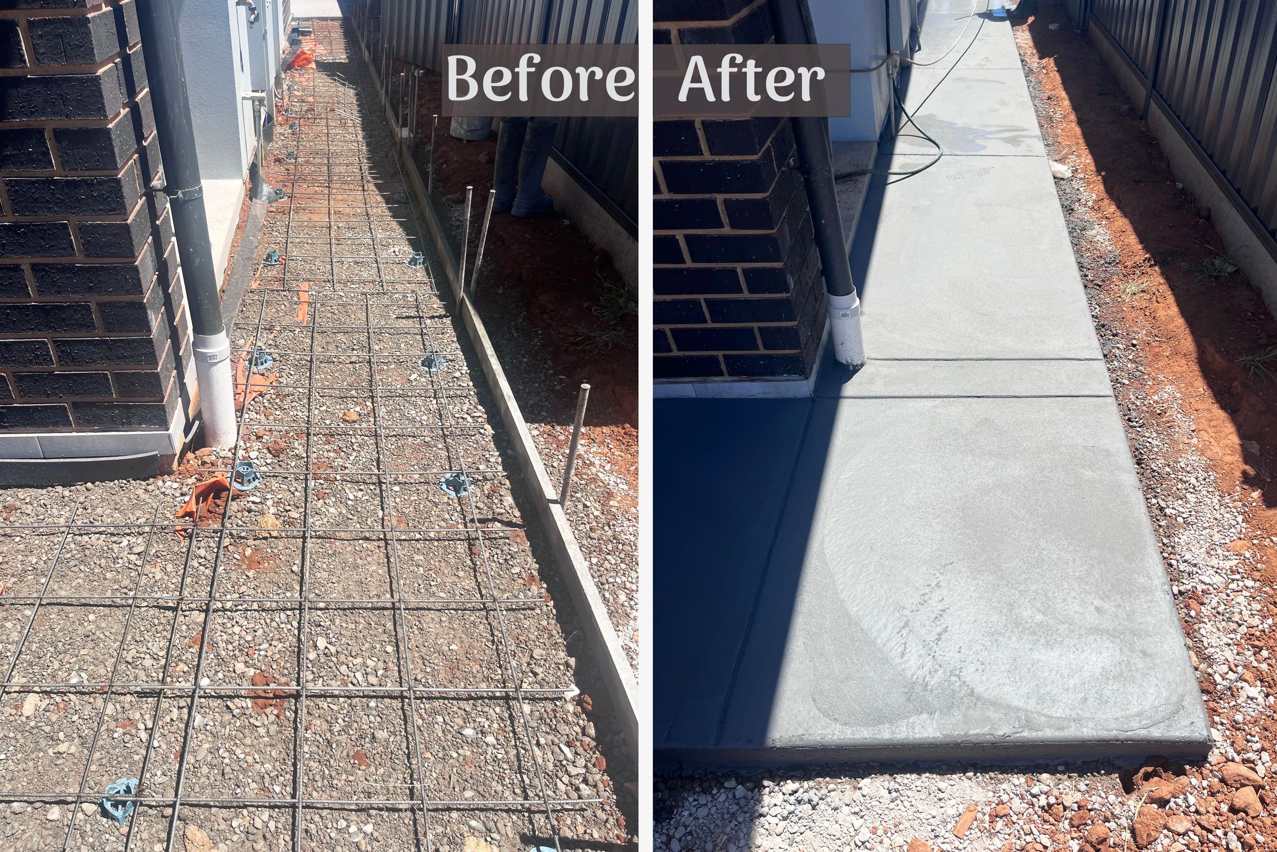 Concrete work by Adelaide Constructions