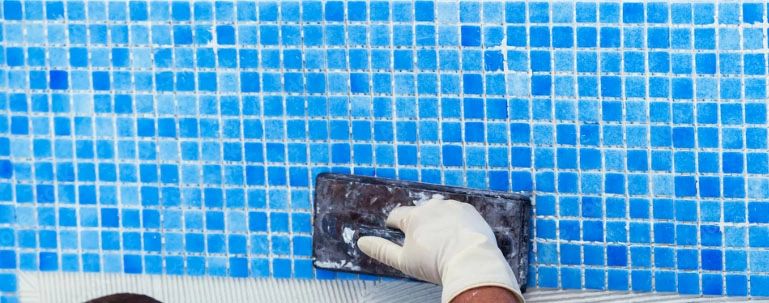 Pool tiling project